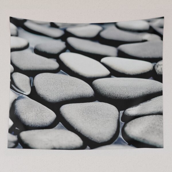 Item preview, Gray stones 6 designed and sold by blackwhiteblue.