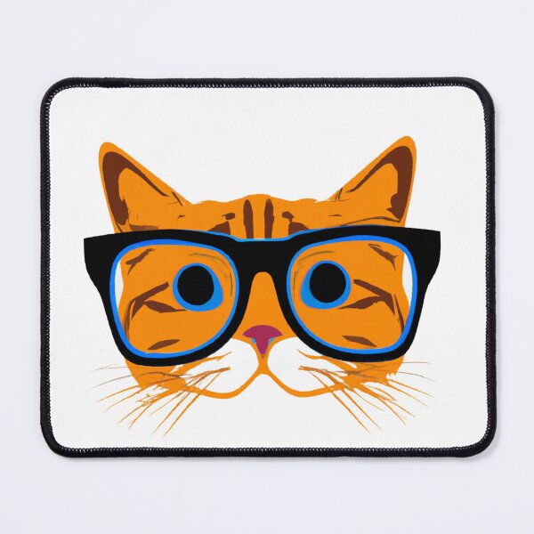 Item preview, Aesthetic Cat With Glasses designed and sold by web3lab.
