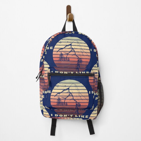 Item preview, I Don't Like People Vintage Design For Camping Lovers designed and sold by Goldbergg.