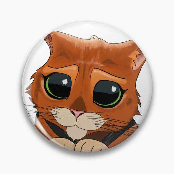 Item preview, Puss In Boots Cute Eyes designed and sold by SomeDrawings04.