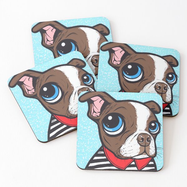 Item preview, Brown Boston Terrier Dog designed and sold by turddemon.