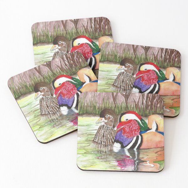 Item preview, Mandarin Ducks designed and sold by Charlotte  Smith.