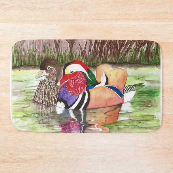 Aperçu de l'œuvre Canards Mandarins créée et vendue par Charlotte Smith.