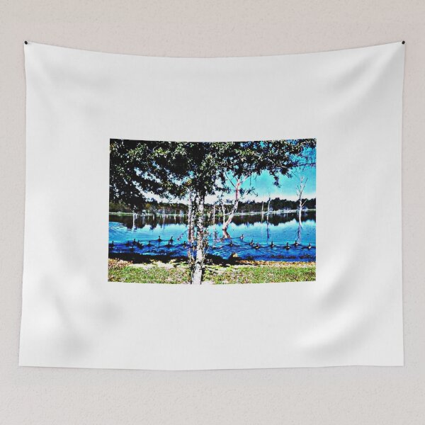 Item preview, Ducks on the pond designed and sold by trailsitravel.