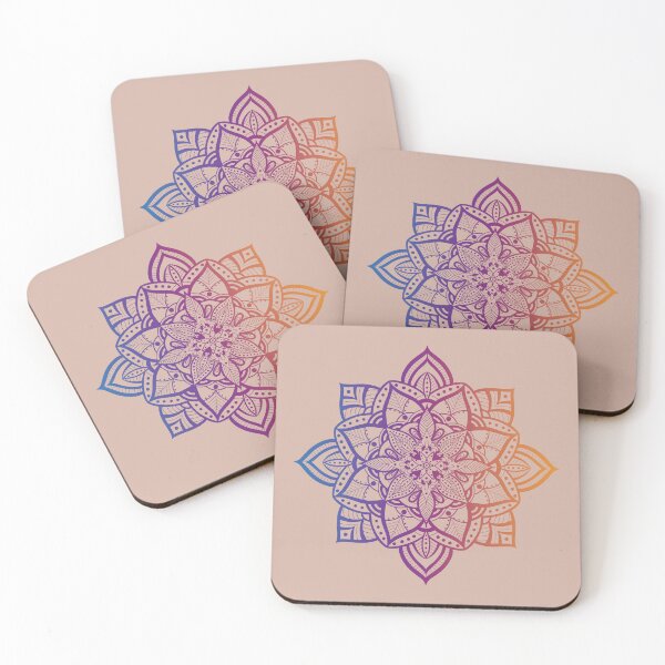 Item preview, Rainbow Mandala Flower designed and sold by BuBuchi.