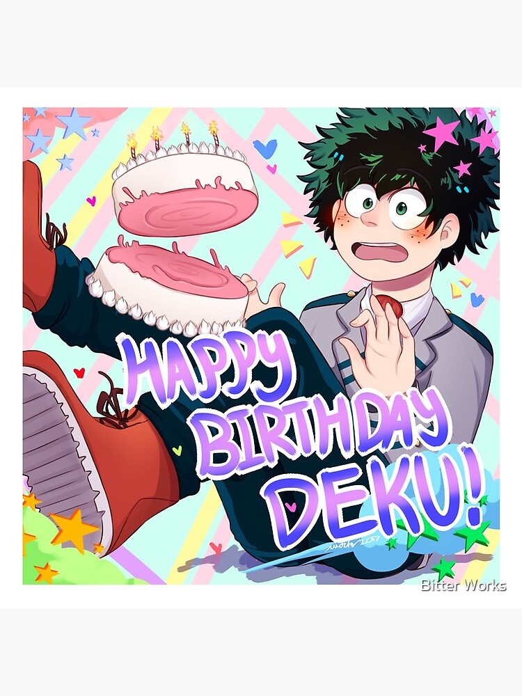 Descobrir 95+ imagem deku happy - br.thptnganamst.edu.vn