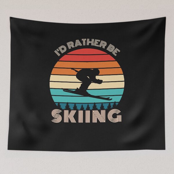 Item preview, I'd Rather Be Skiing 2 designed and sold by SierraGirl777.