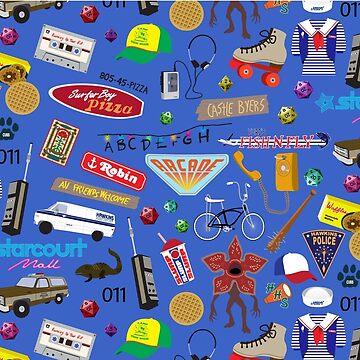 Vorschaubild zum Design Stranger Things-Muster von Jennifer Ladd
