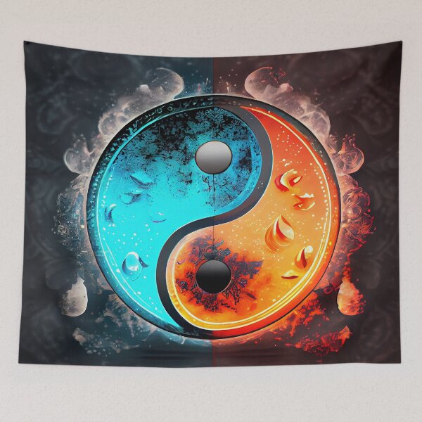Item preview, Water-Fire Balance designed and sold by OccultDreams.