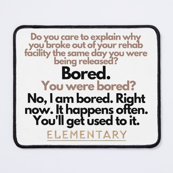 Item preview, Elementary Quote designed and sold by Rileyjoel2003.