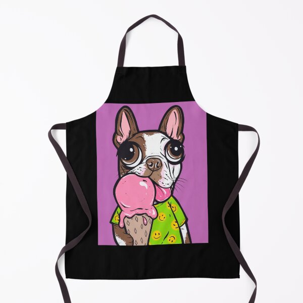 Item preview, Brown Boston Terrier Ice Cream designed and sold by turddemon.