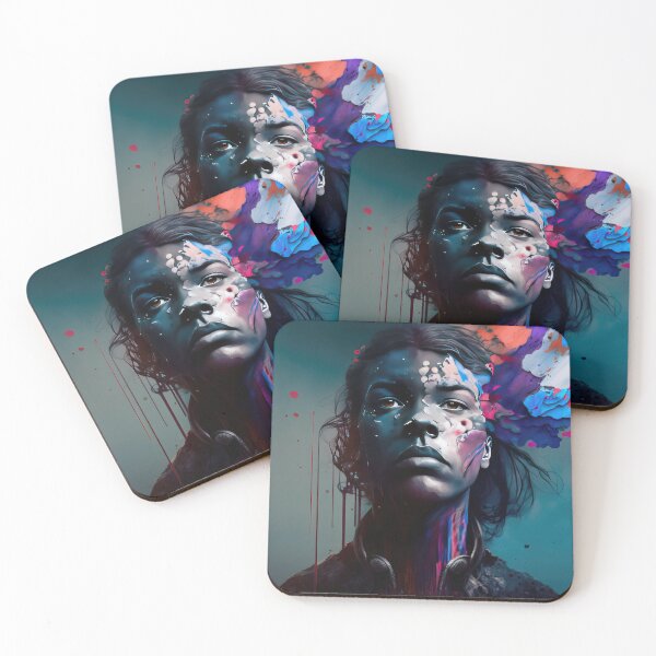Item preview, Beautiful abstract portrait  designed and sold by Deborah Regan.