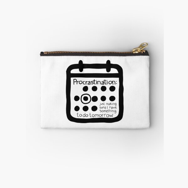 Item preview, Procrastination designed and sold by nerdpins.