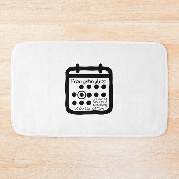 Item preview, Procrastination designed and sold by nerdpins.