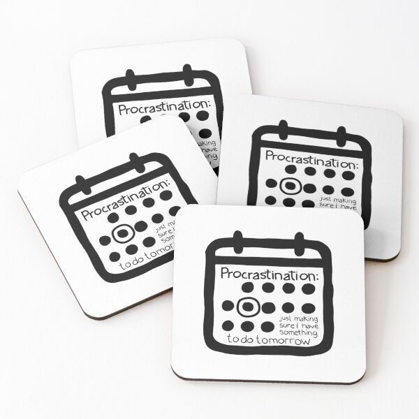 Item preview, Procrastination designed and sold by nerdpins.