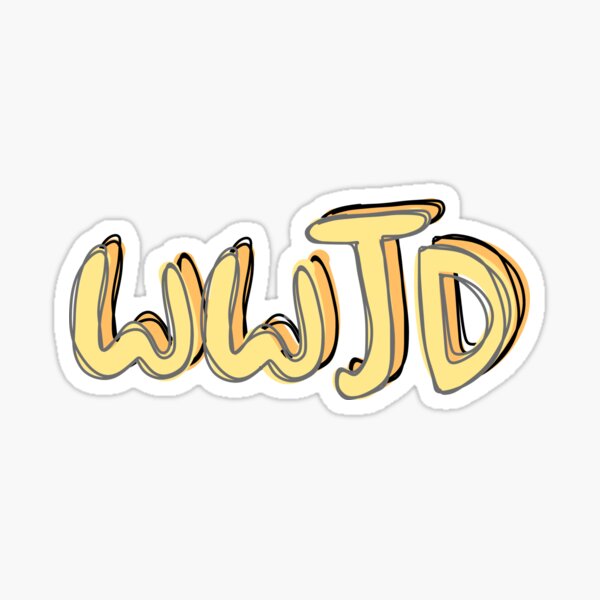 WWJD Sticker