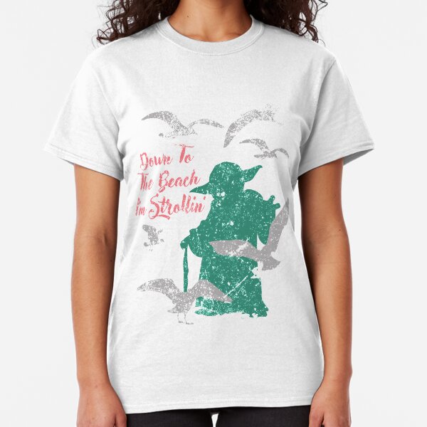 Down to the Beach I'm Strollin' Classic T-Shirt