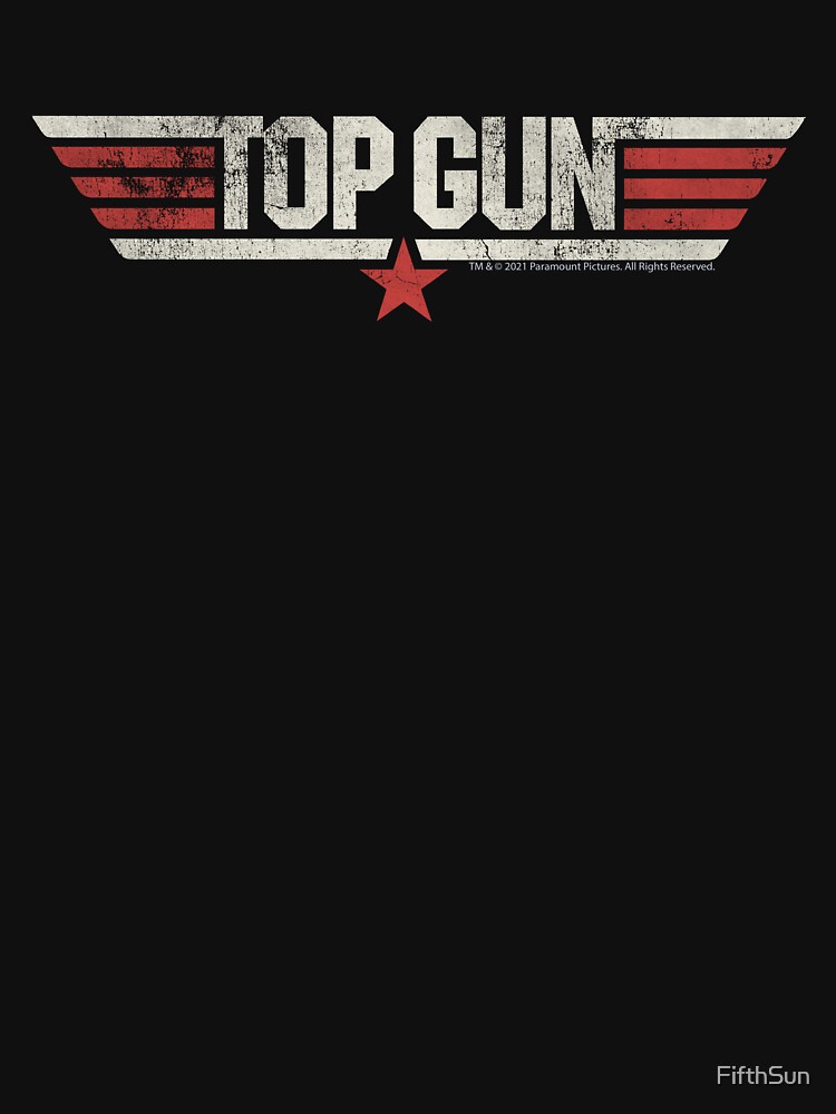 Vintage Top Gun Tshirt W/ Small Chest Design And Large Back Logo