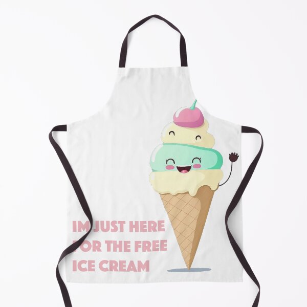 Item preview, I'm only here for the free ice cream designed and sold by lightjourney.
