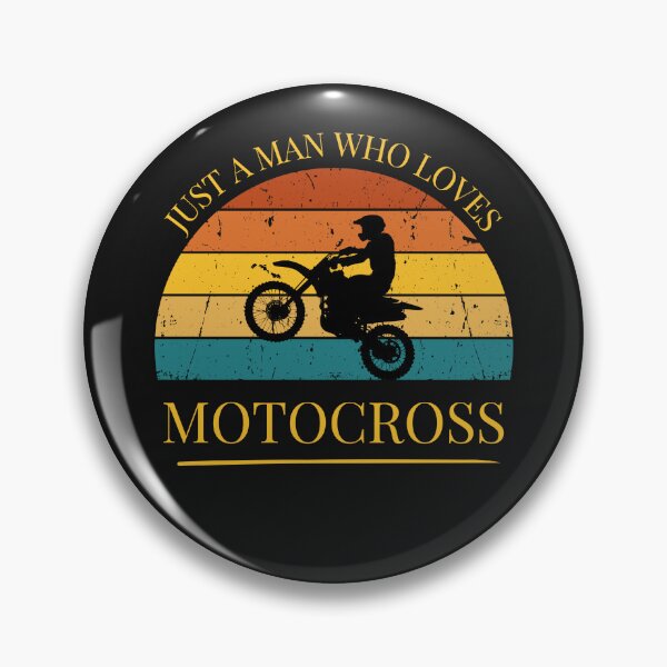 Item preview, Motocross Just a Man Who Loves Motocross designed and sold by FreeMind-Design.