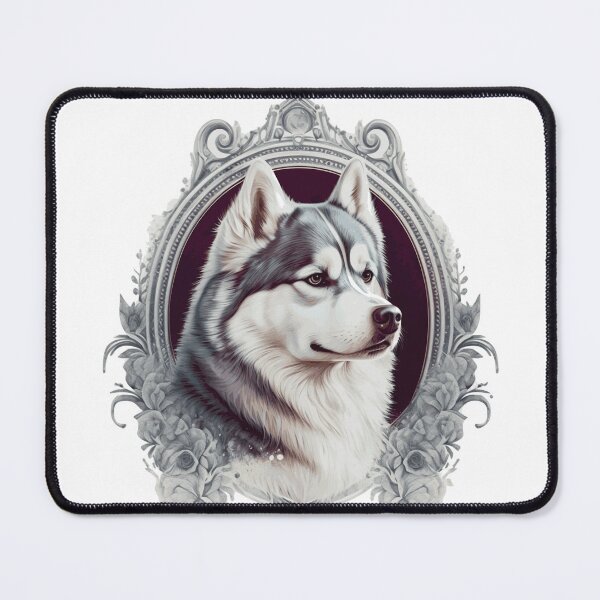 Item preview, Siberian Husky Dog Portrait designed and sold by faithsdesign.