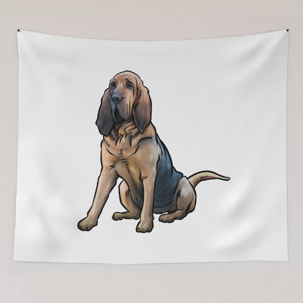 Item preview, Bloodhound Dog designed and sold by whyitsme.