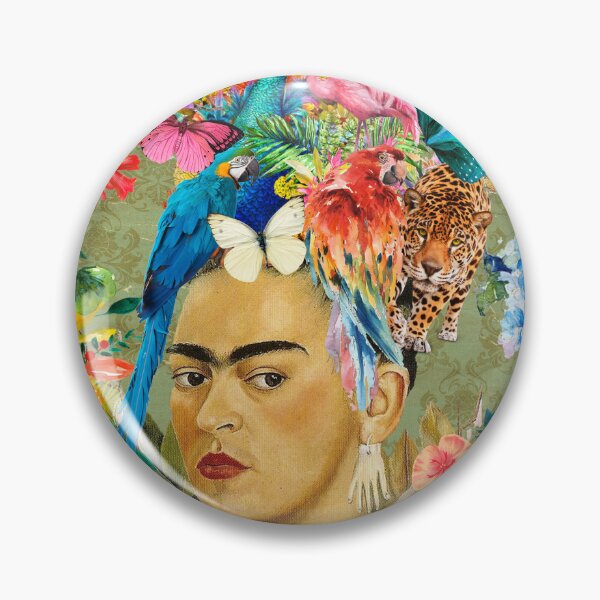 Item preview, Frida Kahlo Wild Green designed and sold by Muycote.