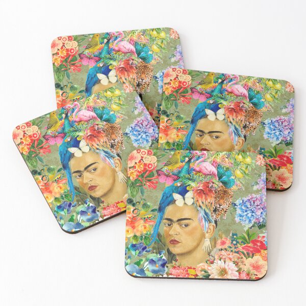 Item preview, Frida Kahlo Wild Green designed and sold by Muycote.