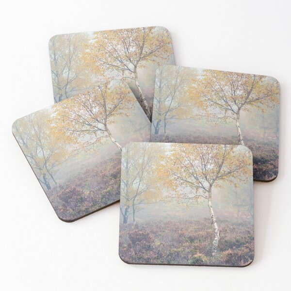 Item preview, Birch tree in the mist, Autumn designed and sold by AnitaNicholson.