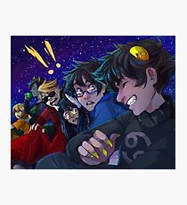 Smiling Karkat Photographic Print