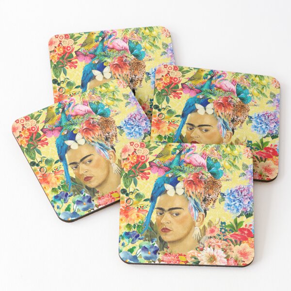 Item preview, Frida Kahlo Wild Yellow designed and sold by Muycote.