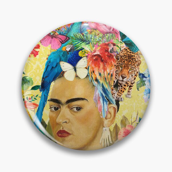 Item preview, Frida Kahlo Wild Yellow designed and sold by Muycote.