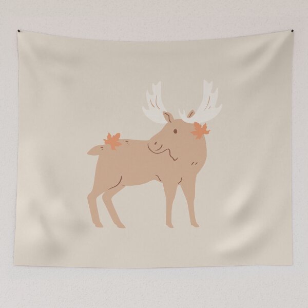 Item preview, Cute moose designed and sold by CottonHouse.