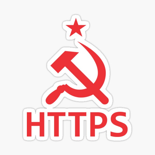 Secure Internet - Red Sticker
