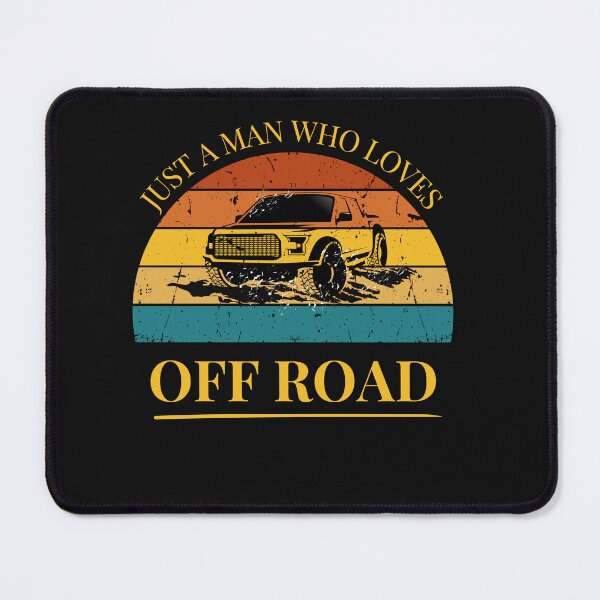 Item preview, Off Road Just a Man Who Off Road Retro Sunset designed and sold by FreeMind-Design.