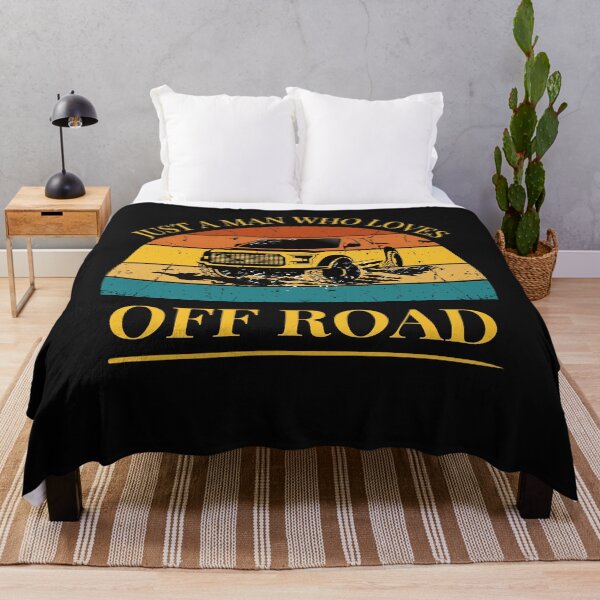 Item preview, Off Road Just a Man Who Off Road Retro Sunset designed and sold by FreeMind-Design.