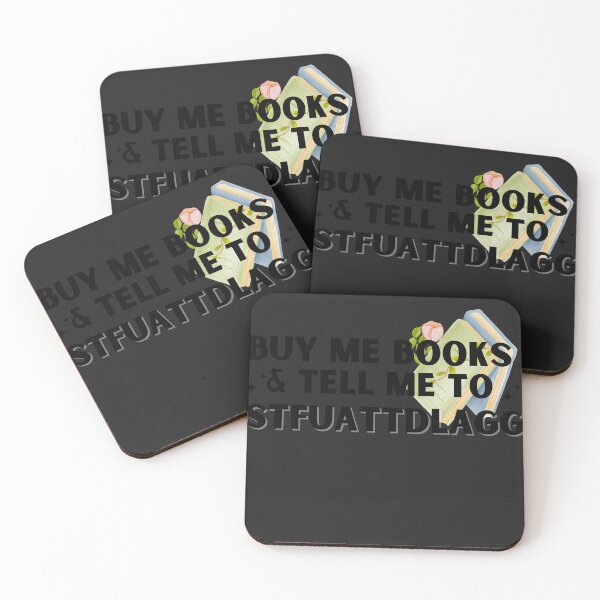 Item preview, BUY ME BOOKS AND TELL ME TO STFUATTDLAGG, Funny Book Lover designed and sold by Morja2015.