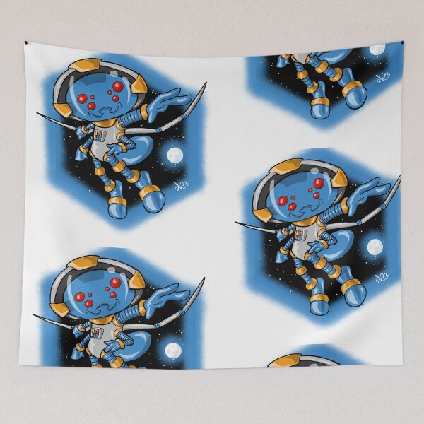 Item preview, Space spider cartoon designed and sold by Pittstop.