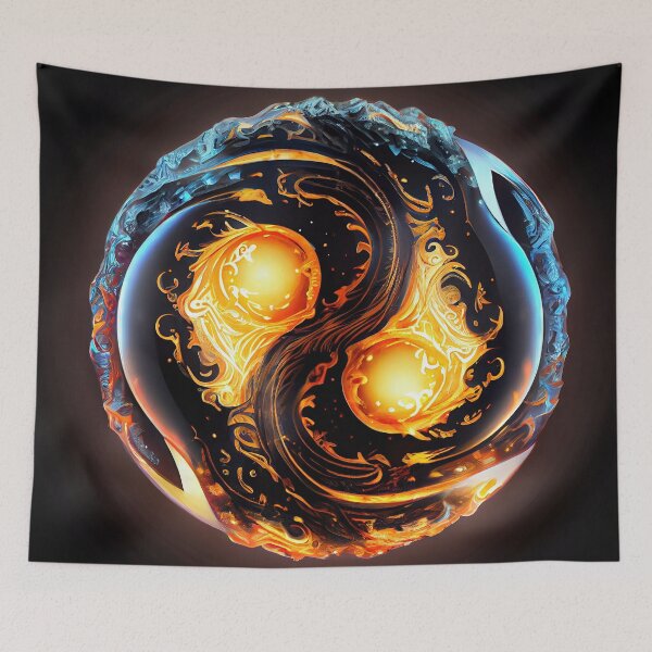 Item preview, Lava Yin=Yang designed and sold by OccultDreams.