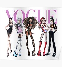 vogue spice girls Poster