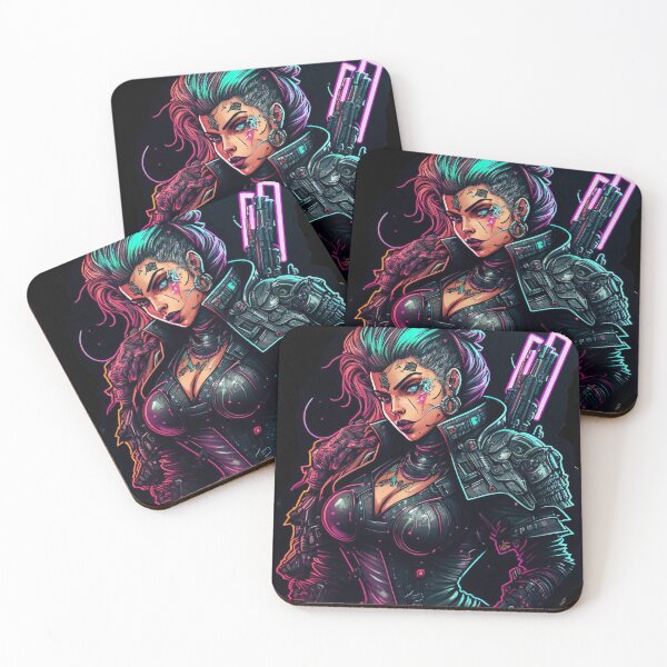 Item preview, The Tattoo Artist | Cyberpunk Citizens | Series 01 designed and sold by Ancestral Realms.