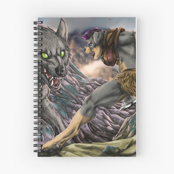 Item preview, Giant Wolf vs Barbarian Dog designed and sold by Furiarossa.