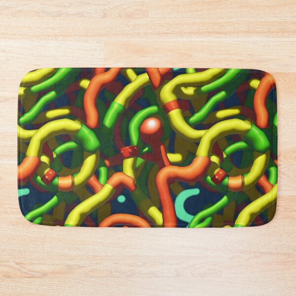 Item preview, Colorful Rubber Tubes - Seemless Pattern designed and sold by LuBits.