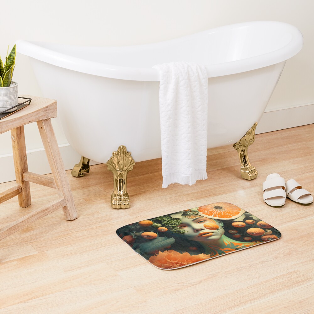 Item preview, Bath Mat designed and sold by Left-Hand-Tree.