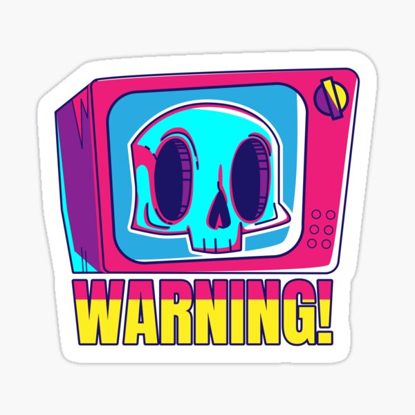 tribute-to-the-90s-retro-old-school-tv-sticker-for-sale-by-poopigames