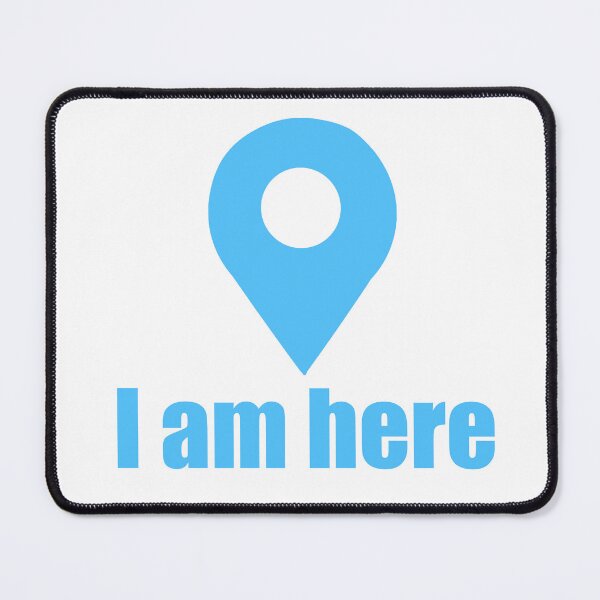Item preview, I Am Here Baby Boy Location Marker designed and sold by The Tinker Man's Daughter.