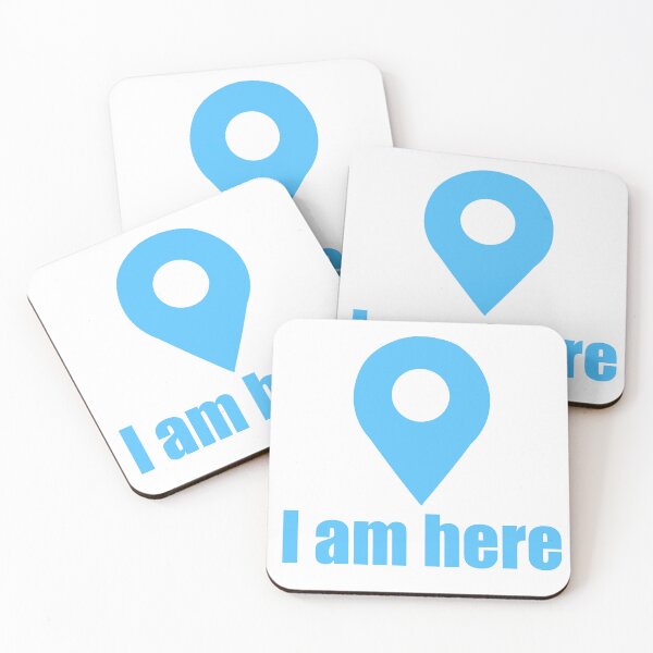 Item preview, I Am Here Baby Boy Location Marker designed and sold by The Tinker Man's Daughter.