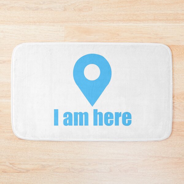 Item preview, I Am Here Baby Boy Location Marker designed and sold by The Tinker Man's Daughter.