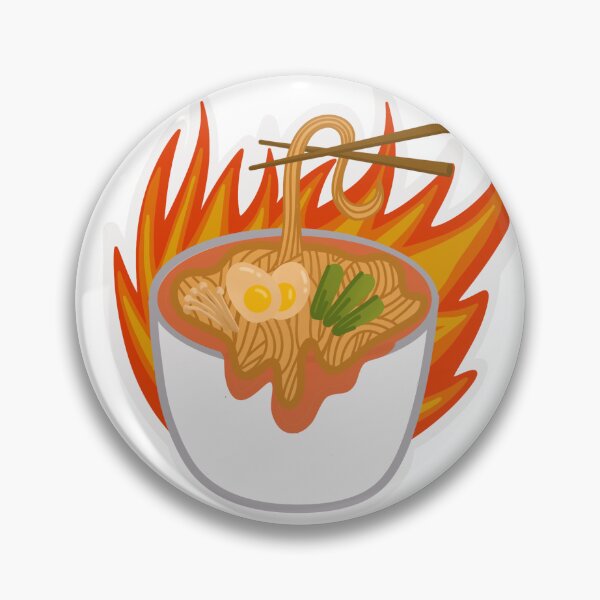 Item preview, Spicy Ramen Fire Bowl Plain designed and sold by beanzzzz06.