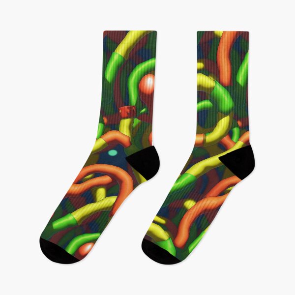 Item preview, Colorful Rubber Tubes - Seemless Pattern designed and sold by LuBits.